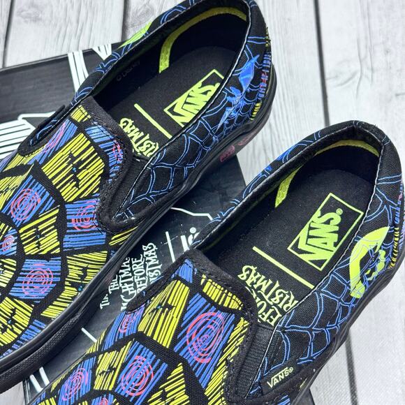 NIB Vans Classic SlipOn
The Nightmare Before Christmas Oogie Boogie Size 7M 8.5W - Picture 2 of 11